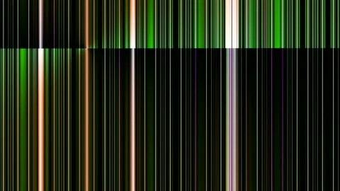 Digital Art, abstract colorful objects Stock Footage 139404609