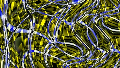 Digital Art, abstract colorful objects Stock Footage 139404628