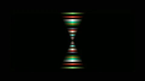 Digital Art, abstract colorful objects 스톡 동영상 139962248