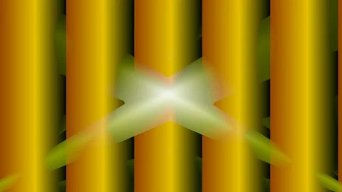 Digital Art, abstract colorful objects Stock Footage 139962807