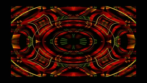 Digital Art, abstract colorful objects Stock Footage 140446770