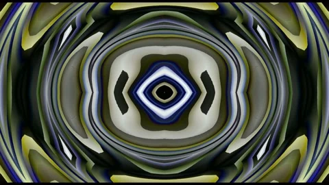 Digital Art, abstract colorful objects Stock Footage 140447762