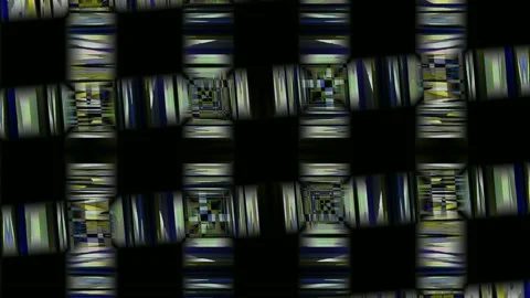 Digital Art, abstract objects Stock Footage 139404499