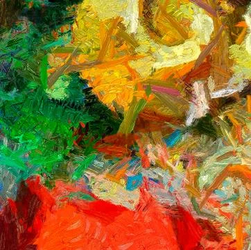 Digital art abstract pattern. Hand drawing modern style art print. Futuristic Stock Illustration