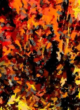 Digital art abstract pattern. Hand drawing modern style art print. Futuristic Stock Illustration