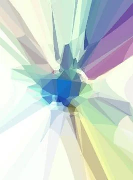 Digital art abstract pattern. Hand drawing modern style art print. Futuristic イラスト素材