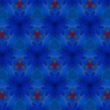 Digital art abstract pattern. Hand drawing modern style art print. Futuristic Illustrazione stock