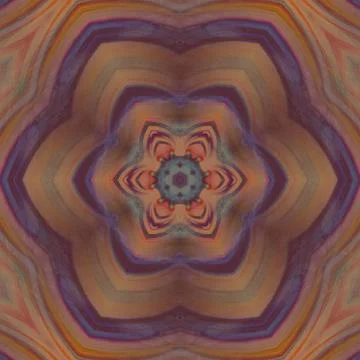 Digital art abstract pattern. Hand drawing modern style art print. Futuristic イラスト素材