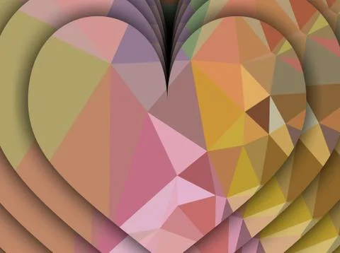 Digital art abstract pattern. Hand drawing modern style art print. Futuristic Stock Illustration
