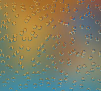 Digital art abstract pattern. Hand drawing modern style art print. Futuristic Stock Illustration