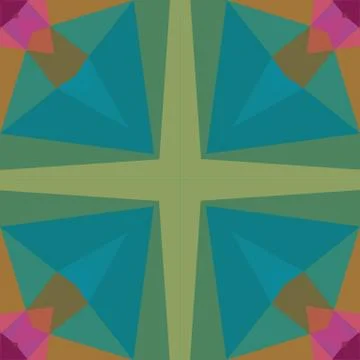 Digital art abstract pattern. Hand drawing modern style art print. Futuristic Stock Illustration