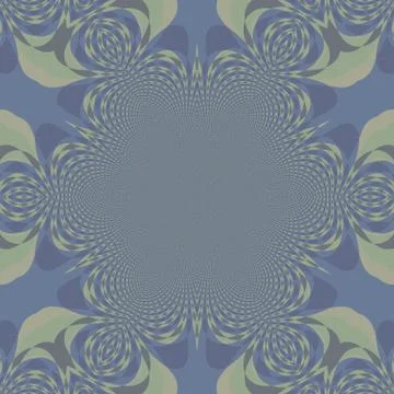 Digital art abstract pattern. Hand drawing modern style art print. Futuristic イラスト素材