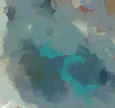 Digital art abstract pattern. Hand drawing modern style art print. Futuristic Illustrazione stock