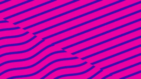 Digital art background with dynamic lines and shapes creating a sense of movemen Stock Footage 311814738