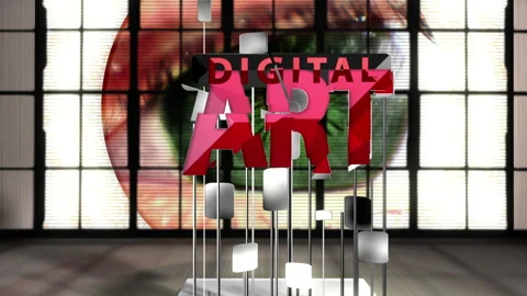 Digital Art Stock-Footage 251025545