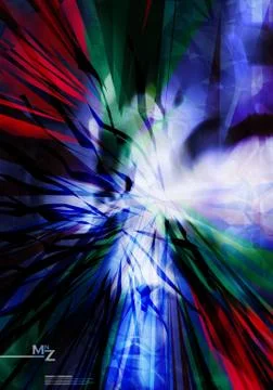 Digital art Stock-Illustration