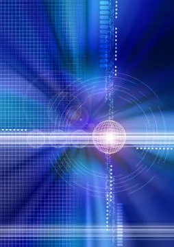 Digital art Stock Illustration