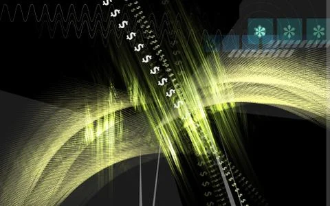 Digital art Stock Illustration