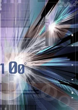 Digital art Stock Illustration