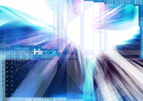 Digital art Illustrazione stock