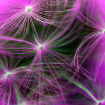 Digital Art of Nature Stock Illustration