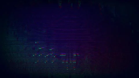 Digital Artifact Loop 4K Seamless — Glitch Overlay VJ Asset Stock Footage 329818771