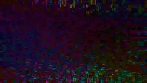 Digital Artifact Loop 4K Seamless — Glitch Overlay VJ Asset Stock Footage 329819345