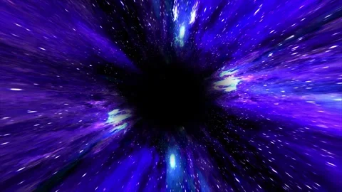 A digital artistic rendition of a nebula, with an array of colors that simu.. Stock Footage 317454247