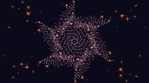 Digital Artistic Representation of Celestial Body. 库存影片 329815637