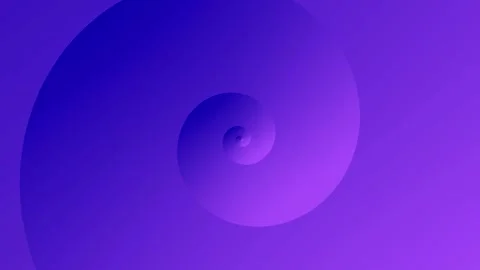 This digital artwork features an abstract spiral design in a vibrant purple.. Stock Footage 304979976
