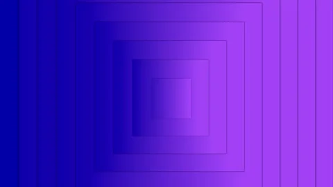 This digital artwork features a series of concentric squares in a striking .. Video stock 304979972