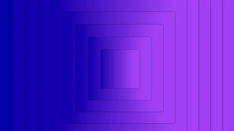This digital artwork features a series of concentric squares in a striking .. Stock Footage 304979974