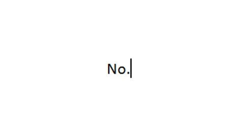 Digital ascii screen typing of the word 'no' with cursor Stock Footage 43930257