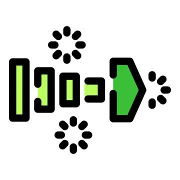 Digital asset transferring with loading status indicator, blockchain techno.. Stock Illustration