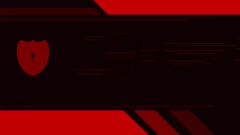 Digital attacks cybersecurity system protection and secure information data.. Stock Footage 299732328