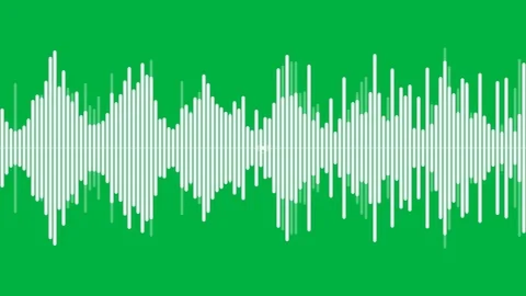 Digital Audio Equalizer Sound Wave Video stock 344383128