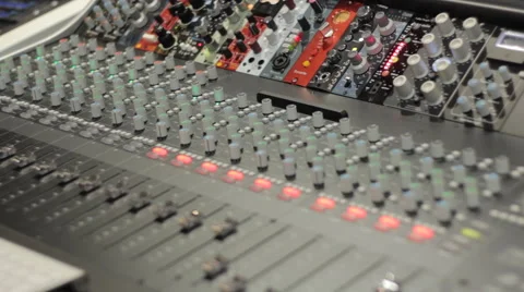 Digital Audio Mixer Vídeo Stock 49239887