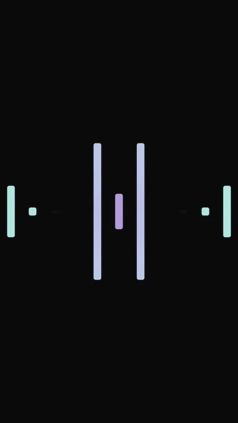 Digital Audio Signal Processing Visualizer Stock Footage 329665717