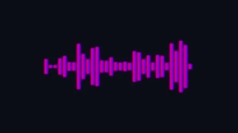 Digital Audio Sound Waveform Equalizer Frequency Stock Footage 341844990