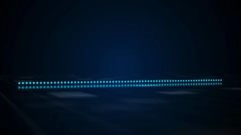 Digital Audio Spectrum After Effects stock