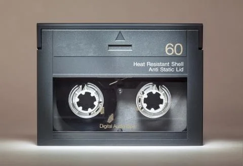 Digital Audio Tape Foto stock