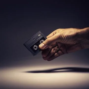 Digital Audio Tape 스톡 사진