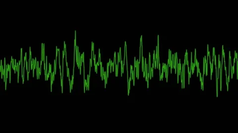 Digital Audio Waveform Stock-Footage 54078981