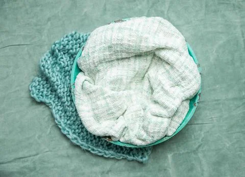 Digital backdrop or background for newborn baby photography, newborn photo setup Stock Photos