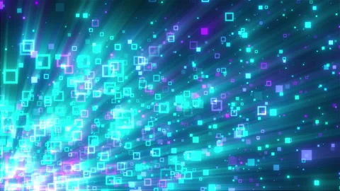 Digital backdrop with squares stroke Stock Footage 264089838