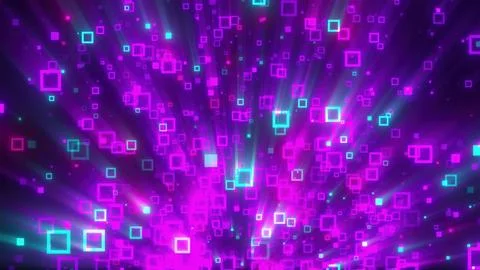 Digital backdrop with squares stroke Illustrazione stock