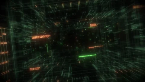 DIGITAL BACKGROUND 00MASTER 2 Stock Footage 274192843