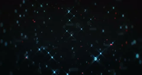 Digital Background 1 Stock Footage 138234711