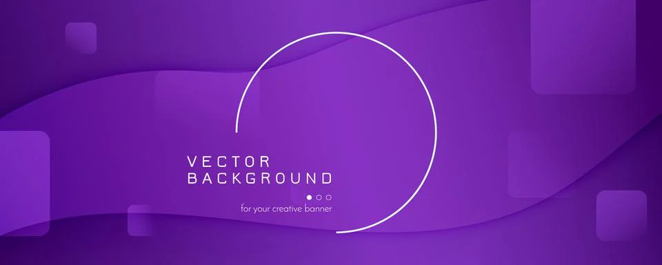 Digital Background. Abstract Fluid Shapes. Vivid Gradient Landing Page. Stock Illustration