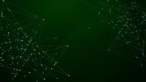 Digital Background and walpaper design on technology speed and connection Illustrazione stock